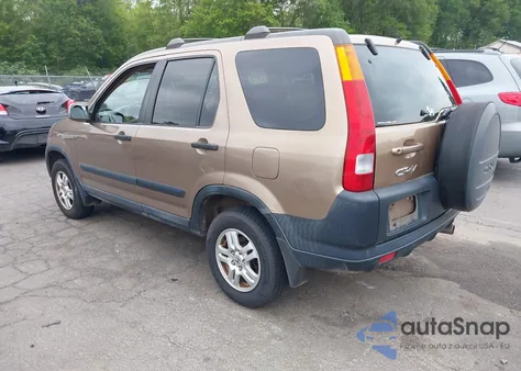 2002 Honda Cr-V Ex из США, поврежденный, VIN SHSRD78822U008869
